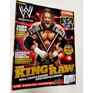 WWE Magazine August 2012 “The King of Raw”